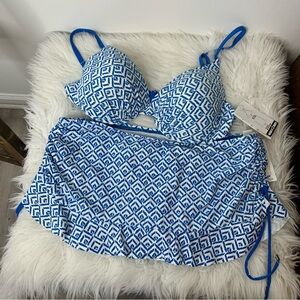 Swim Systems Bikini Skirt Swimsuit